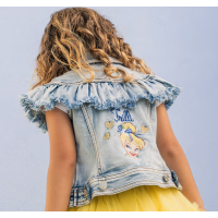 Monnalisa jeansjasje Tinkerbell